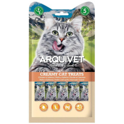 Snack Creamy Poulet & Saumon 14g x5