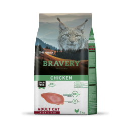 BRAVERY POULET ADULT CHAT...