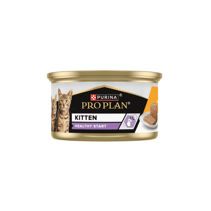 PROPLAN MOUSSE KITTEN POULET 85G