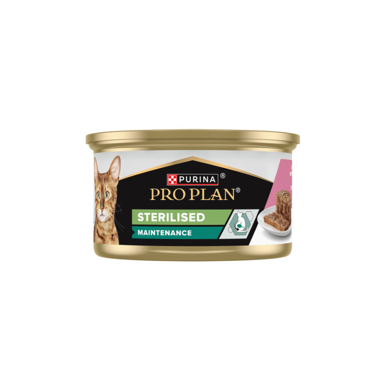 PROPLAN STERILISED THON & SAUMON 85G