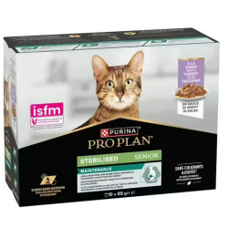 PROPLAN STERILISED SENIOR DINDE 10x85G