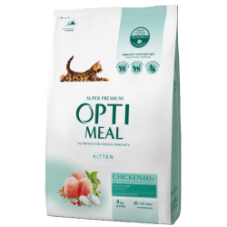OPTIMEAL Chatons Poulet 4kg