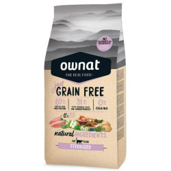 OWNAT JUST GRAIN FREE STE CHICKEN 3KG