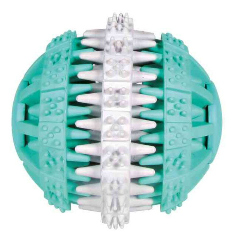 Denta Fun balle, menthe, en caoutchouc naturel, ø6cm