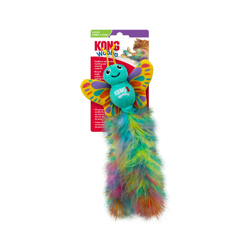 KONG Cat Wubba Butterfly