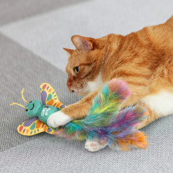 KONG Cat Wubba Butterfly