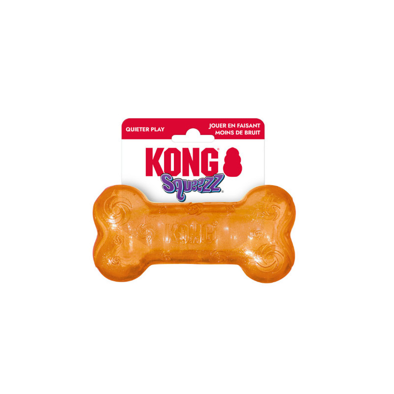 KONG Squeez Crackle Bone M