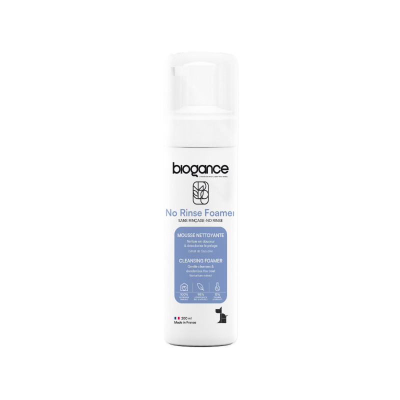 BIOGANCE mousse sans rinçage 200ml