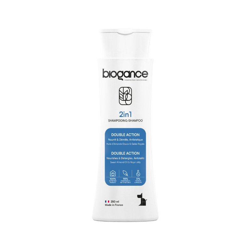 BIOGANCE shampooing double action 250ml
