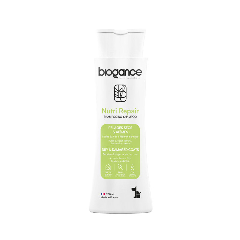 BIOGANCE shampooing pelages secs & abimés 250ml
