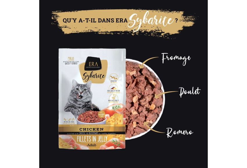 ERA SYBARITE - ALIMENTATION HUMIDE POUR CHAT