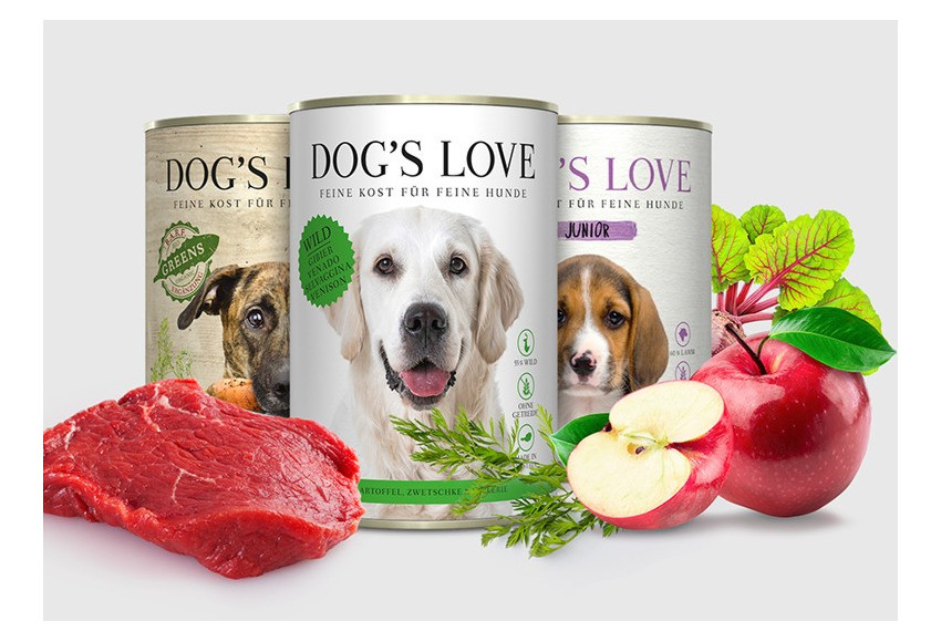 DOG'S LOVE : ALIMENTATION POUR CHIEN 100% NATURELLE